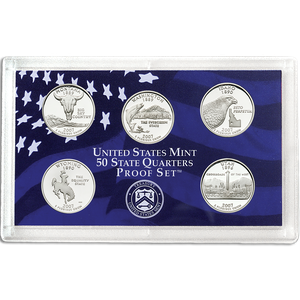 2007-S U.S. Mint Statehood Quarters Clad Proof Set Main Image