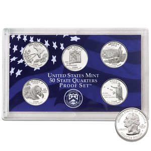 2008-S U.S. Mint Statehood Quarters Clad Proof Set Main Image