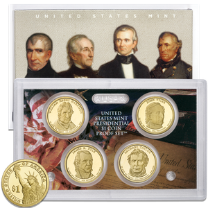 2009-S U.S. Mint Presidential Dollar Proof Set Main Image