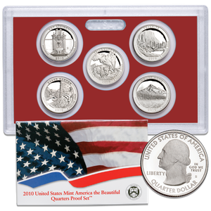 2010-S America's National Park Quarters Silver Proof Set Main Image