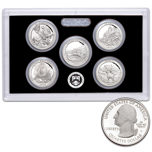 2012-S America's National Park Quarters Silver Proof Set Main Image