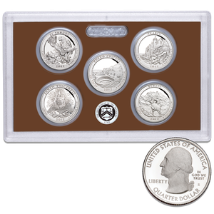 2012-S America's National Park Quarters Clad Proof Set Main Image