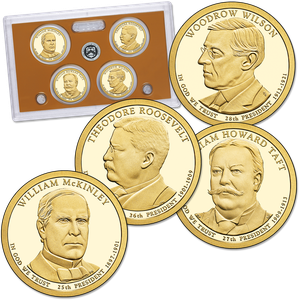 2013-S U.S. Mint Presidential Dollar Proof Set Main Image