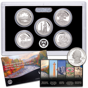 2013-S America's National Park Quarters Silver Proof Set Main Image