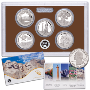 2013-S America's National Park Quarters Clad Proof Set Main Image