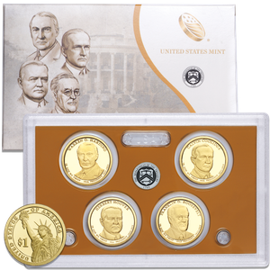 2014-S U.S. Mint Presidential Dollar Proof Set Main Image