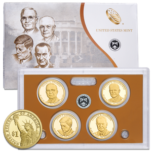 2015-S U.S. Mint Presidential Dollar Proof Set Main Image