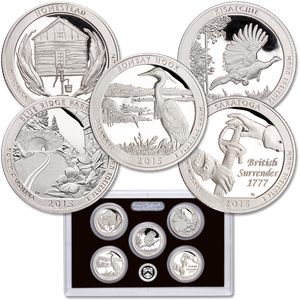 2015-S America's National Park Quarters Silver Proof Set Main Image