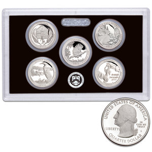 2015-S America's National Park Quarters Silver Proof Set Main Image