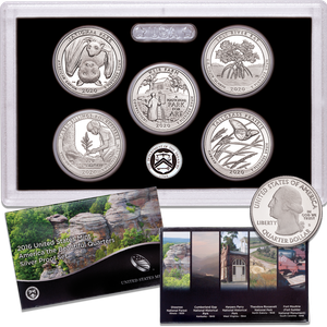 2016-S America's National Park Quarters Silver Proof Set Main Image