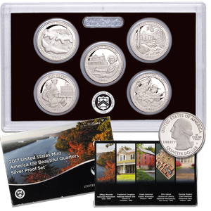 2017-S America's National Park Quarters Silver Proof Set Main Image