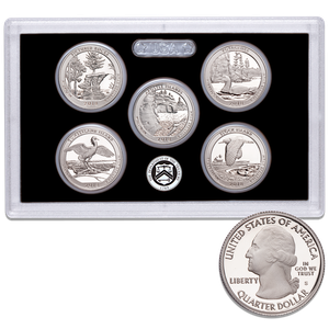 2018-S America's National Park Quarters Silver Proof Set Main Image