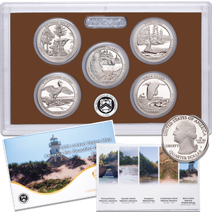 2018-S America's National Park Quarters Clad Proof Set Main Image