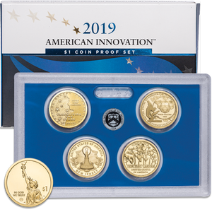 2019-S U.S. Mint American Innovation Dollar Proof Set Main Image
