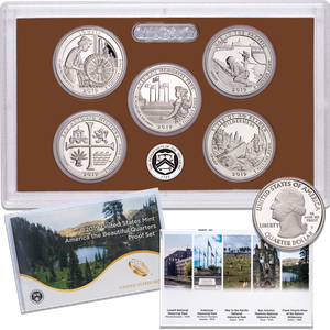 2019-S America's National Park Quarters Clad Proof Set Main Image