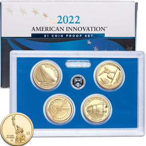 2022-S U.S. Mint American Innovation Dollar Proof Set Main Image
