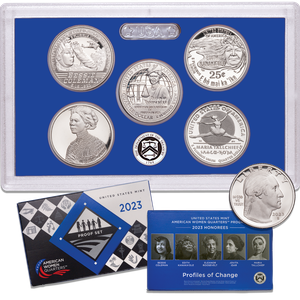 2023-S U.S. Women Quarters Clad Proof Set Main Image