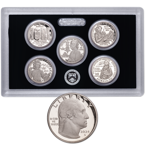 2024-S U.S. Women Quarters Silver Proof Set Main Image