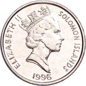 1996 Solomon Islands 5 Cents Main Image