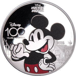 2023 Solomon Islands 1 oz. Silver $5 Mickey Mouse Main Image