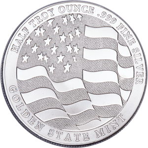 Freedom Eagle 1/2 oz. Silver Round Main Image