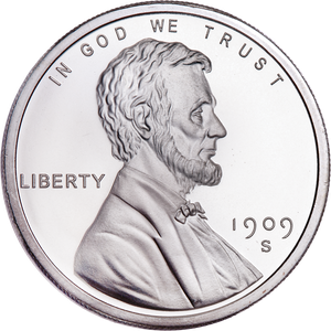 1909-S VDB Lincoln 1oz Silver Round Main Image