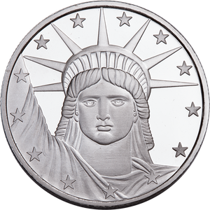 Lady Liberty 1 oz. Silver Medal Main Image