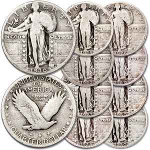 1925-1930 Standing Liberty Quarter Set Main Image