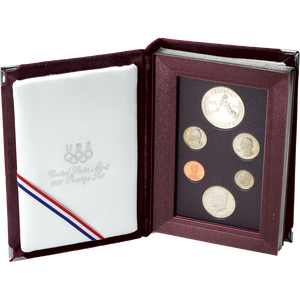 1988-S U.S. Mint Prestige Proof Set (6 coins), Choice Proof, PR63 Main Image