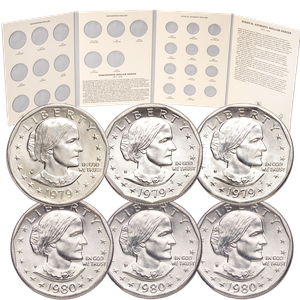 1979-1980 All-Mint Susan B. Anthony Dollar Set Main Image