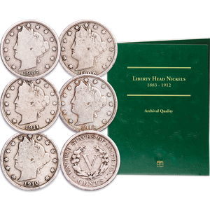 1907-1912 Liberty Head Nickel Set Main Image