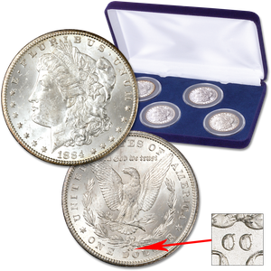 1880s Morgan Dollar All-Mint Set Main Image