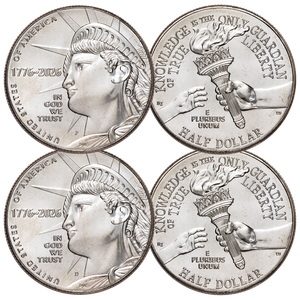 2026 P&D Enduring Liberty Half Dollar Set