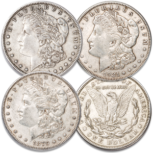 1879-1921 Morgan Silver Dollar Starter Collection Main Image