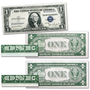 1935D Wide and Narrow Margin $1 Silver Certificate Set Main Image