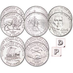 2004-2006 Westward Journey Nickel Set Main Image