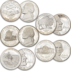 2004-2006 "S" Westward Journey Nickel Set, Choice Proof, PR63 Main Image