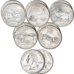2006 P&D Statehood Quarter Year Set (10 coins) Main Image