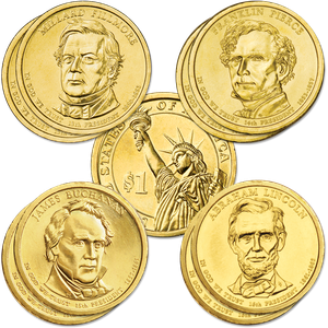 2010 Presidential Dollar P&D Mint Set (8 coins) Main Image