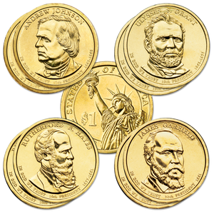 2011 Presidential Dollar P&D Mint Set Main Image