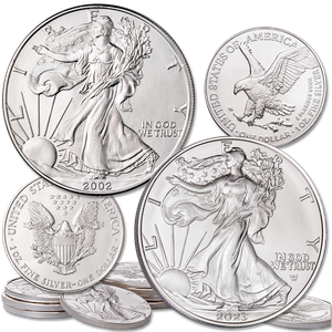 2002-2023 American Eagle Silver Dollar Set Main Image