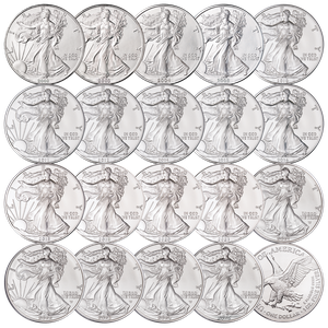 2002-2025 American Eagle Silver Dollar Set Main Image