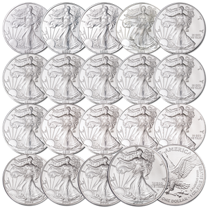 2004-2025 American Eagle Silver Dollar Set Main Image