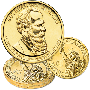 2011 P&D Rutherford B. Hayes Presidential Dollar Set Main Image
