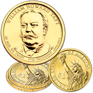 2013 P&D William Howard Taft Presidential Dollar Set Main Image