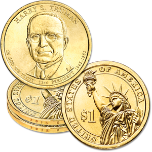 2015 P&D Harry S. Truman Presidential Dollar Set Main Image