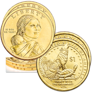 2013 P&D Native American Dollar Set Main Image