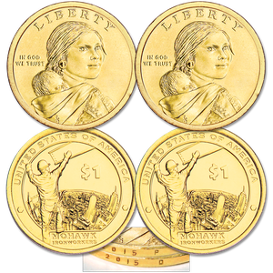 2015 P&D Native American Dollar Set Main Image