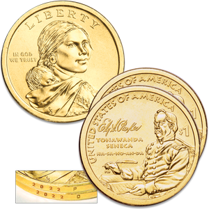 2022 P&D Native American Dollar Set Main Image