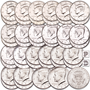 2002-2022 P&D Kennedy Half Dollar Set Main Image